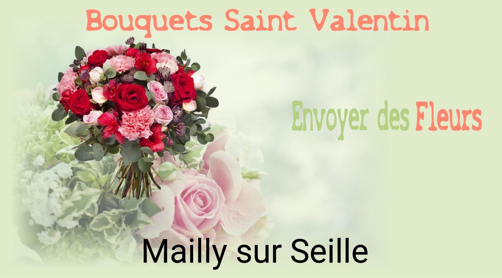Roses de Saint-Valentin livrées à Mailly-sur-Seille